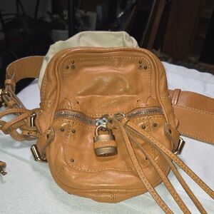 Chloe Paddington Small Leather Crossbody Bag